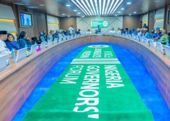 Governors Reaffirm Support for Tinubu’s National Agenda, Welcome Oborevwori into APC Fold