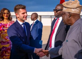 Tinubu Touches Down in Rome for Papal Inauguration