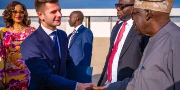 Tinubu Touches Down in Rome for Papal Inauguration