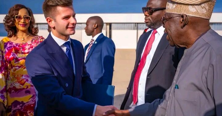 Tinubu Touches Down in Rome for Papal Inauguration