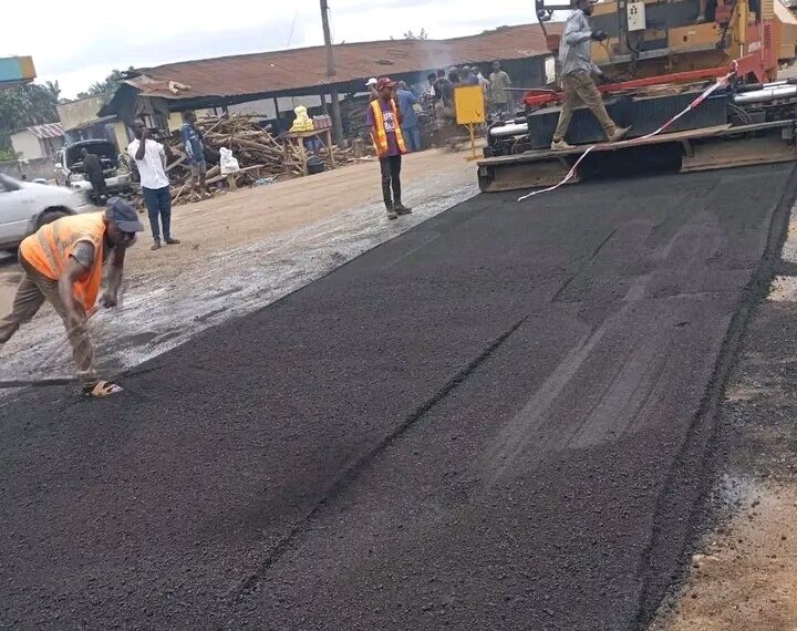 Relief at Last: Omotosho Road Nears Completion in Okitipupa