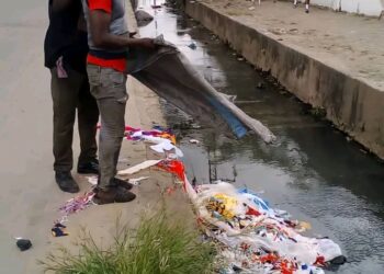 Man Caught Dumping Waste in Oshodi Canal, Faces Prosecution