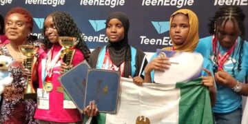 Three Nigerian Students Make Nation Proud at London Competition — Tinubu