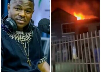 Fire Guts Ayefele’s Fresh FM Ibadan HQ