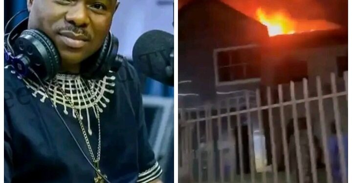 Fire Guts Ayefele’s Fresh FM Ibadan HQ