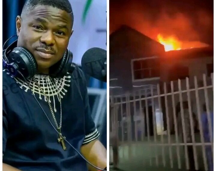 Fire Guts Ayefele’s Fresh FM Ibadan HQ