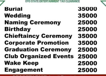 Oyo Government Debunks Fake Tax Circular on Social Events