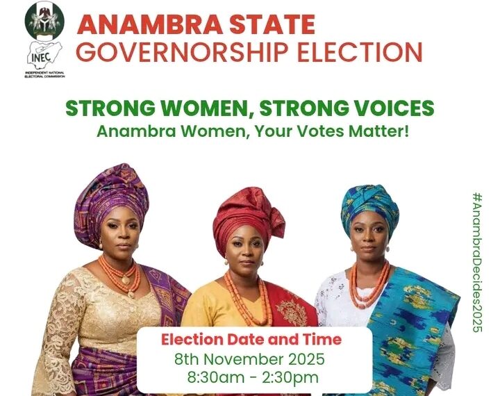 INEC Invites Women to Anambra Polls, Leaves Men Out