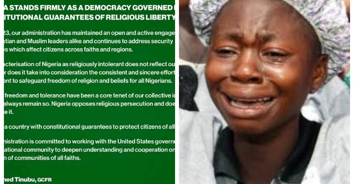 Nigeria Not Intolerant—Tinubu Replies Trump on Christian Killings