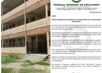 No More SS3 for Fresh Students, FG Directs Schools