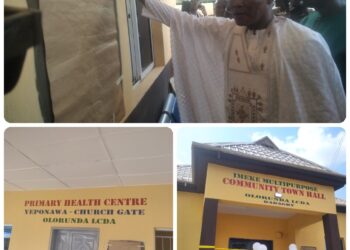 100 Days in Office: Ajose Breathes New Life into Olorunda with Project Unveiling