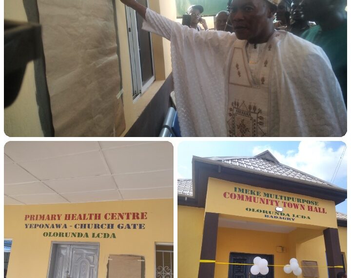 100 Days in Office: Ajose Breathes New Life into Olorunda with Project Unveiling