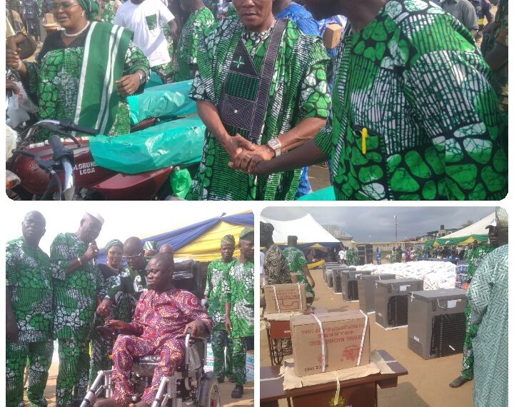 Ajose Closes 100-Day Celebration with Empowerment Programme in Olorunda