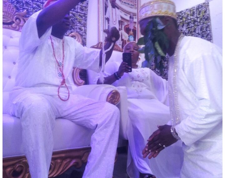 Age-Mowo Monarch Installs New Amúlùdún at Palace Ceremony