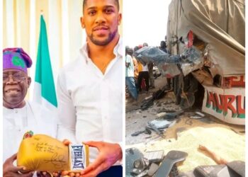 Tinubu, Abiodun Sympathise With Anthony Joshua After Fatal Lagos–Ibadan Crash