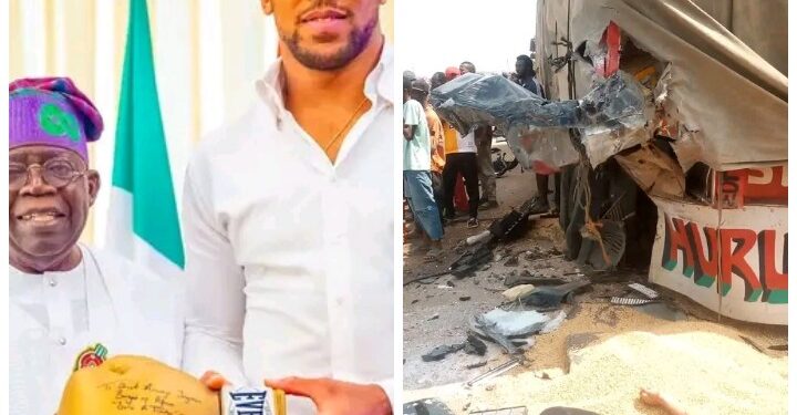 Tinubu, Abiodun Sympathise With Anthony Joshua After Fatal Lagos–Ibadan Crash