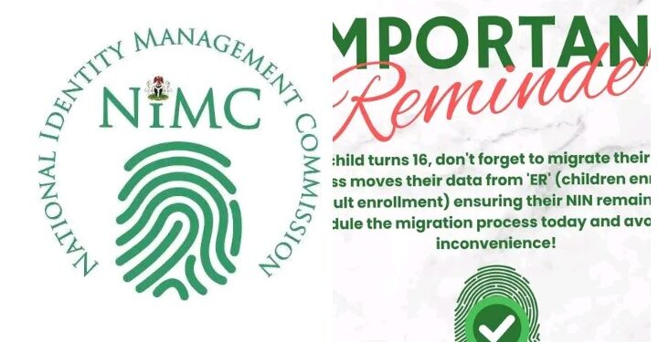 NIMC Alerts Families on Mandatory NIN Migration for Teenagers