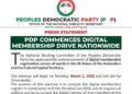 Ahead of 2027 Polls, PDP Kicks Off Massive E-Membership Registration