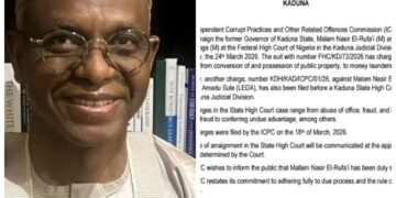 ICPC Drags El-Rufa’i to Court in Separate Federal, State Cases